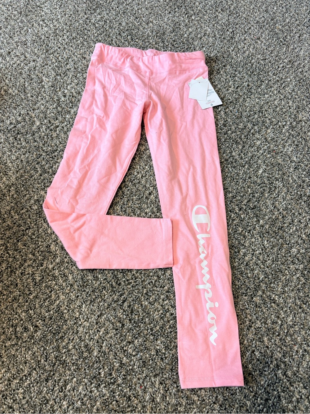 Champion Girls Pink Logo Leggings